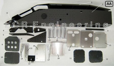 LCR Chassis Deckel (AA11)