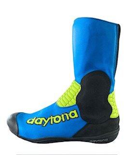 Daytona seitenwagen stiefel (hellblau/neongelb/schwarz)