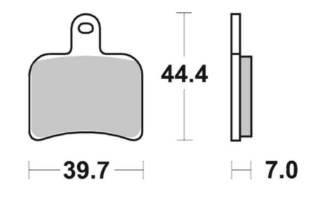 SBS 719RST Bremsbel&auml;ge 