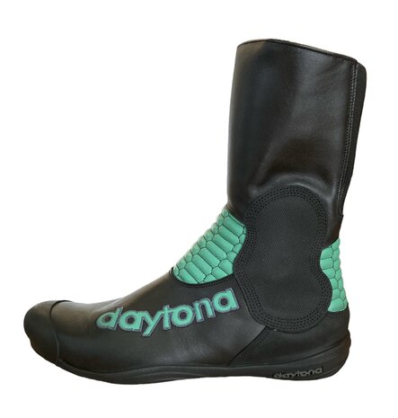 Daytona seitenwagen stiefel (schwarz/mintgrün)