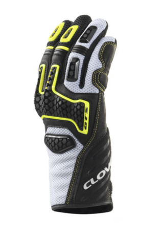 Clover GTS 3 Handschuhe (Weiß/Gelb)