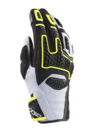 Clover GTS 3 Handschuhe (Weiß/Gelb)